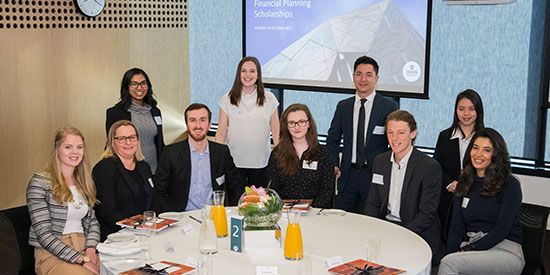 Extraordinary impact acknowledged at Financial Planning Scholarship Breakfast