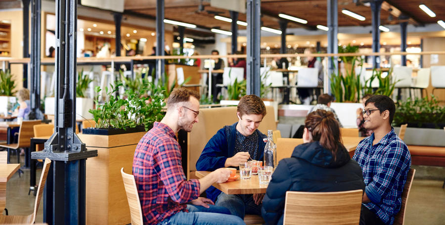 Geelong Waterfront Campus cafe