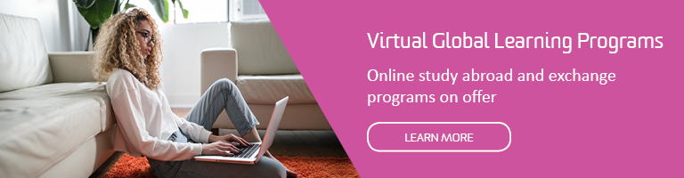 Virtual Global Learning Programs: online study abroad and programs on offer. Click to learn more.