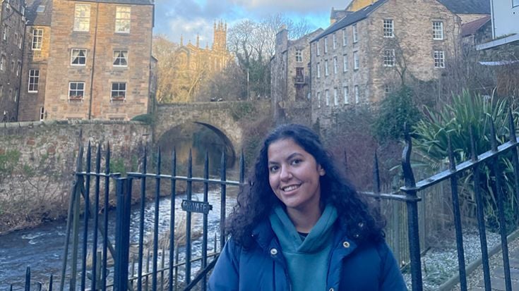 Student Dash on exchange in Edinburgh