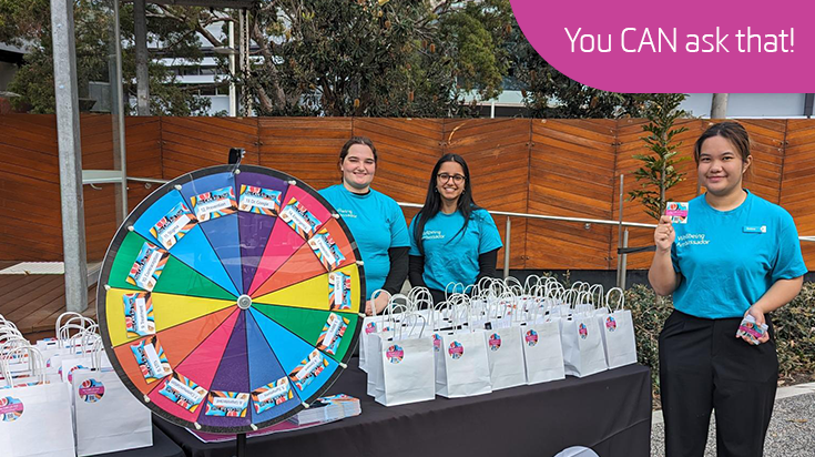 You CAN Ask That: sexual health pop-up