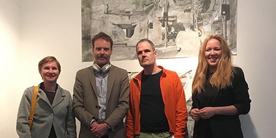 (l-r) : Mirjana Lozanovska, Tom McCarthy, Alex Hamilton, Sarah Duyshart.