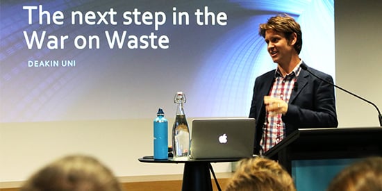 Deakin Enviro Seminar tackles the next step in the war on waste