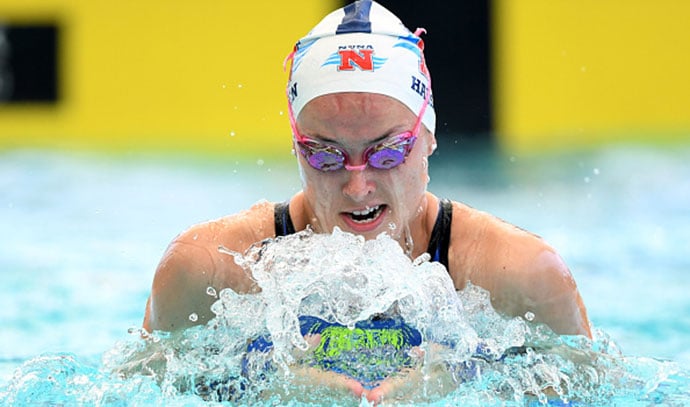 Image of Jessica Hansen swimming