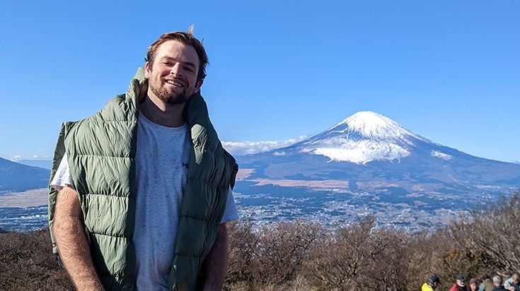 Max Taylor-Harcourt on exchange in Japan