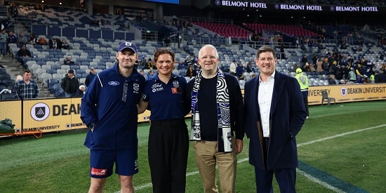 Deakin University and Geelong Cats extend partnership