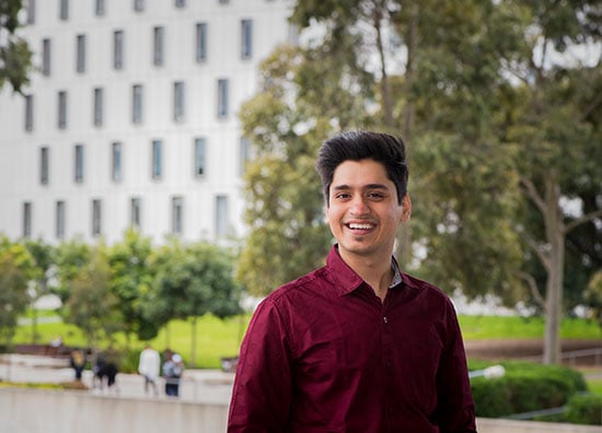 Akash Punjabi fulfilled his dream at Deakin