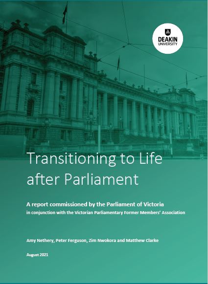Transitioning to life after parliament report
