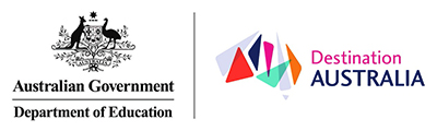 Destination Australia Government logo