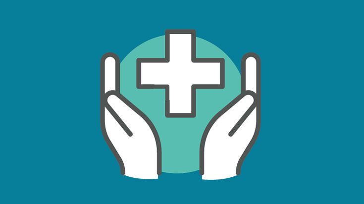 Icon of hands for World No Tobacco Day
