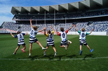 The Deakin Cats Community Centre at the Geelong Football Club has welcomed its 30,000th visitor since opening its doors in June 2013.