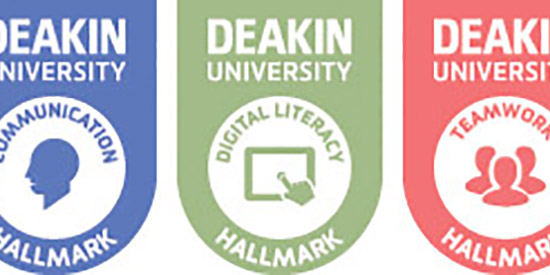 International recognition for Deakin Hallmarks