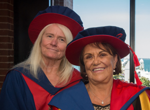 Dr Selma Macfarlane (left) and Dr Shirley Bennell (right)