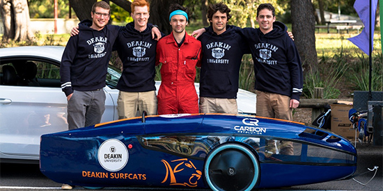 Deakin Eco-marathon team