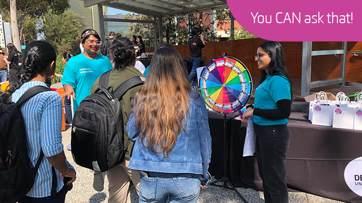 You CAN Ask That: sexual health pop-up