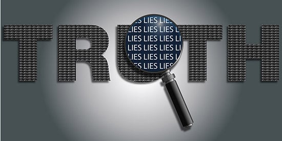 Is the politics of lying the slippery slope to a post-truth society?