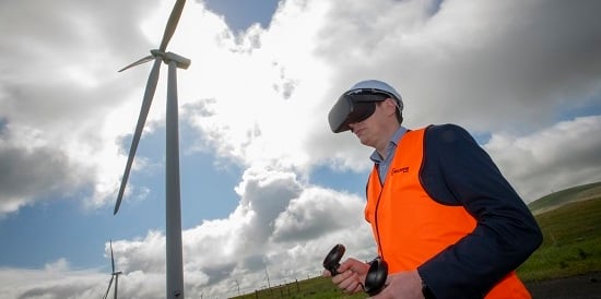 Deakin VR tools provide view of the future at wind farm site