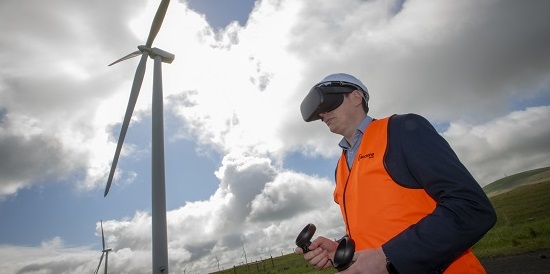 Deakin VR tools provide view of the future at wind farm site