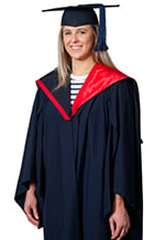 Graduate certificate regalia