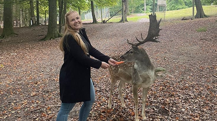 Student on exchange at Aarhus, Denmark