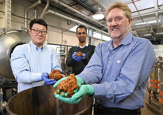Turning organic waste from industry into new products
