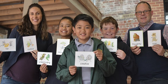 Literacy Buddies cheer on their primary school pen pals