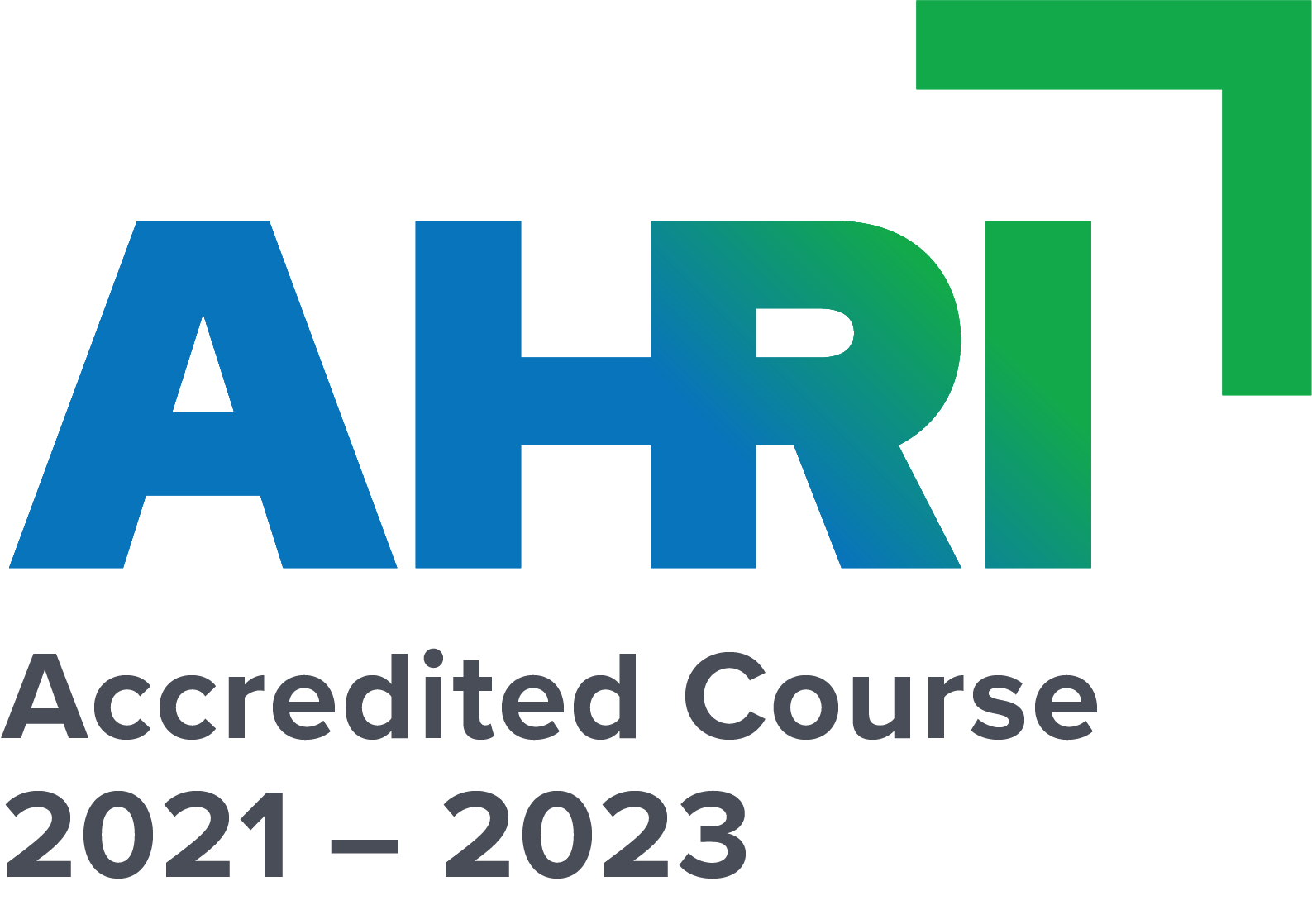 AHRI Accreditation logo