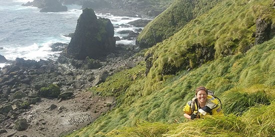 Deakin graduate spends a year on Macquarie Island