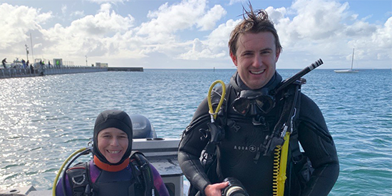 Dr Elodie Camprasse, a marine ecologist with a passion for all things ‘crabby’, shares how she’s putting her Deakin University PhD to good use on an average day.
