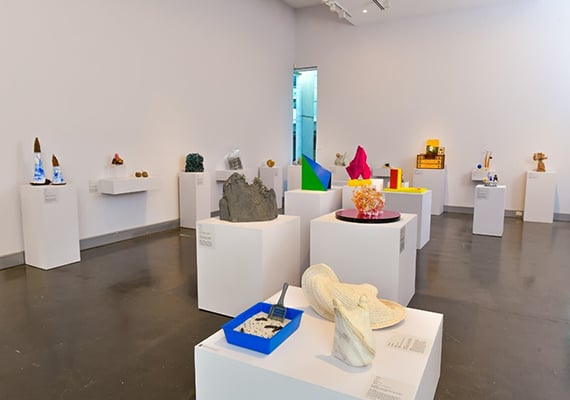 2023 Deakin University Contemporary Small Sculpture Award installation view