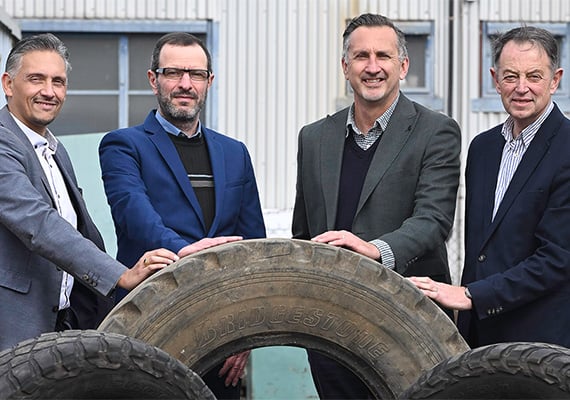 Converting end of life tyres into electricity