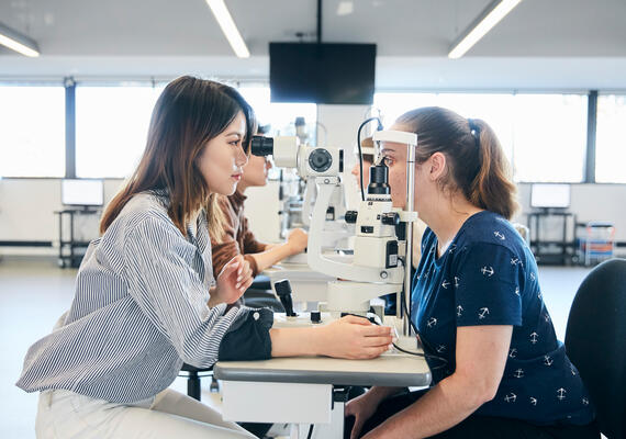 Get real-world optometry experience