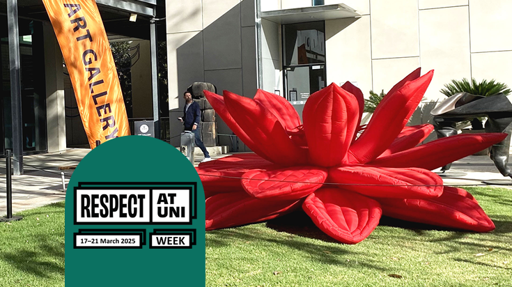 Art Display Pop-Up: Red Lotus Sculpture