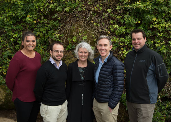 The award-winning Deakin University Public Health Medicine team.