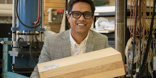 Deakin researchers put Australian-made mass timber to the test