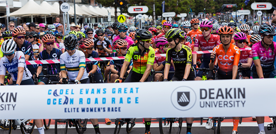 Deakin renews partnership with Cadel Evans Great Ocean Road Race 