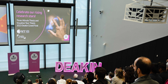 Deakin's next generation of researchers get it done at 3MT/VYT finals