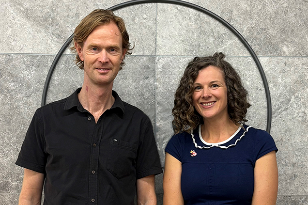 Professor Peter Vuillermin and Dr Samantha Dawson