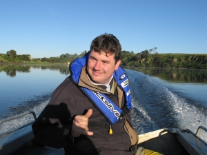 Zooplankton expert, Dr Ben Roennfeldt.