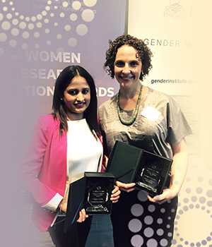 Highly cited: Dr Susan Sharma and Professor Emma Kowal.