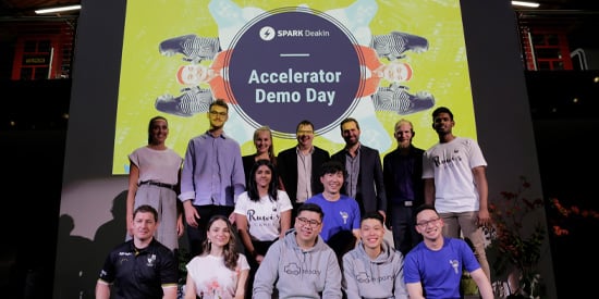 Entrepreneurs show flare with SPARK Deakin