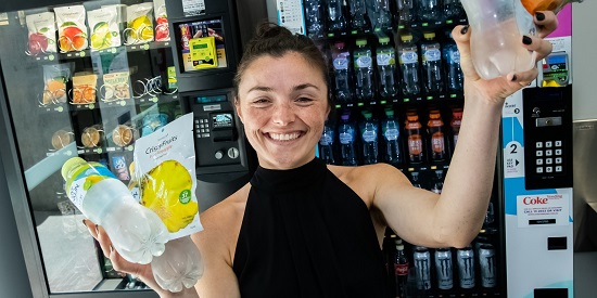 Deakin's healthy vending machines tackle bad snacking habits