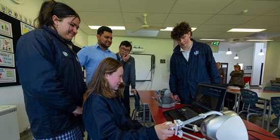 Virtual haptics harnessed to teach STEM in regional and rural schools