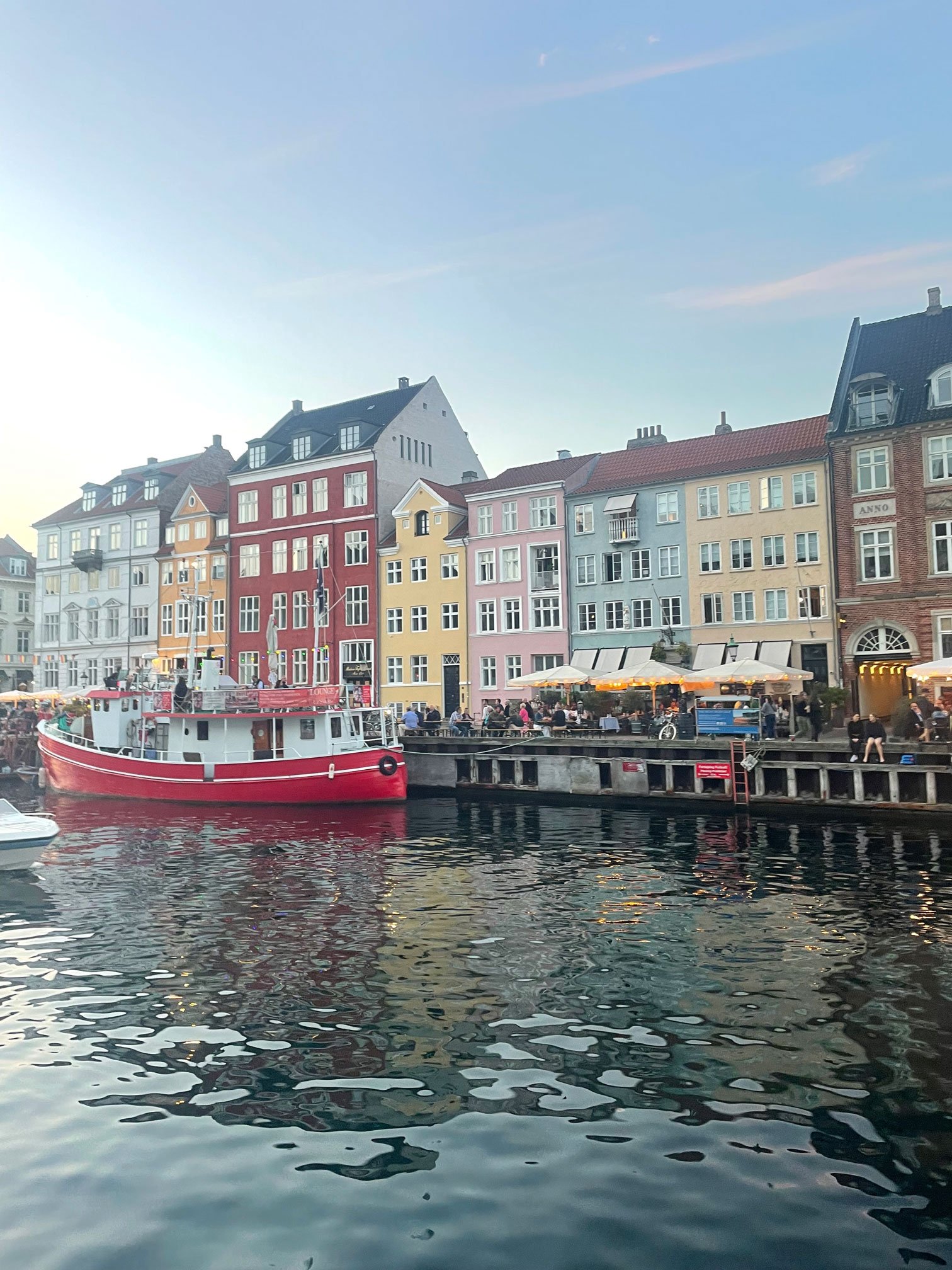 Waterside houses in Copenhagen