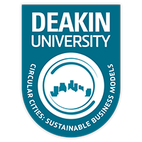 Credly badge for sustainable business models.