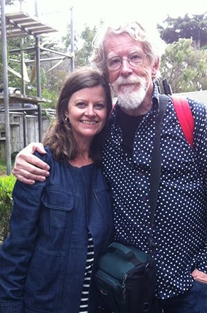 Documentary makers - Dr Donna McRae and Dr Michael Vale.