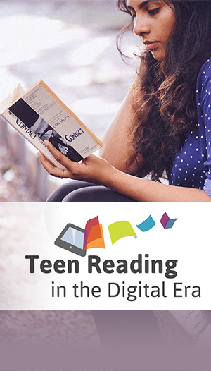 “Our data indicated a key reason why teens were not reading was because of difficulty choosing what to read.”