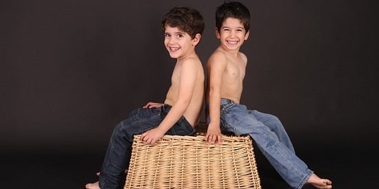 Can twins tell us how men's eating habits impact the next generation?  