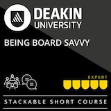Credly Badge Being Board Savvy