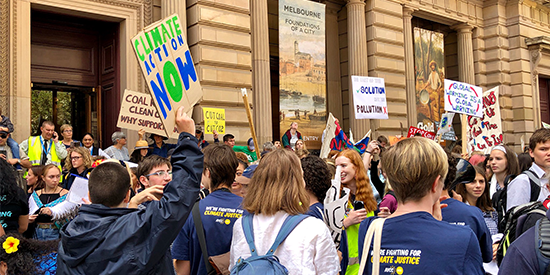 Young climate advocates are battling for climate justice on a wide range of fronts. They are calling on politicians to do the same. School Strike 4 Climate/Flickr, CC BY